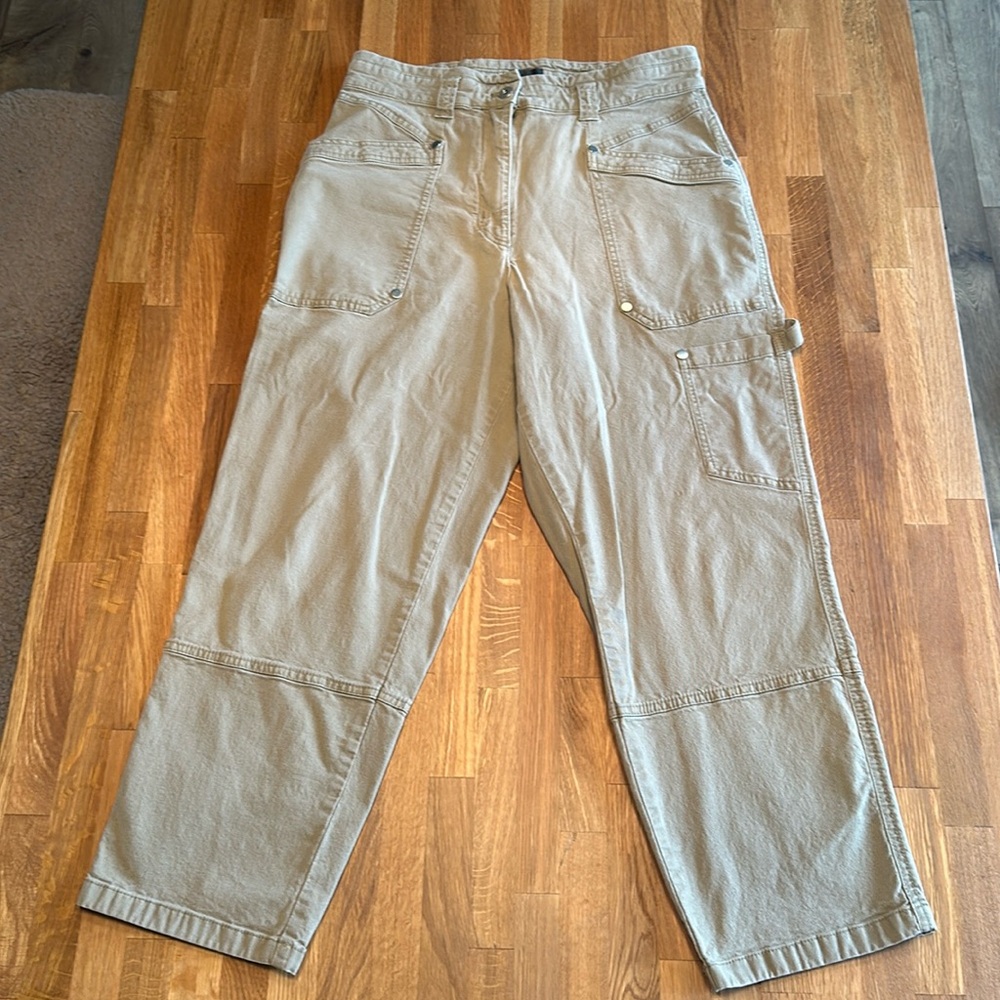 Maeve Turner Cargo Crop Pants, size 30